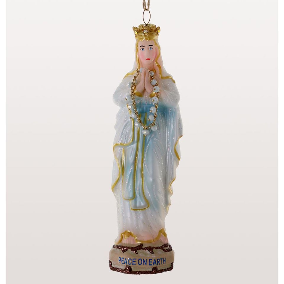 Crowned Mary Christmas Bauble - Limited Edition