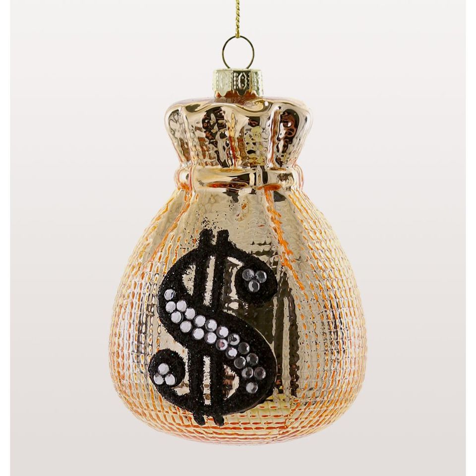 Money Bag Christmas Bauble - Limited Edition