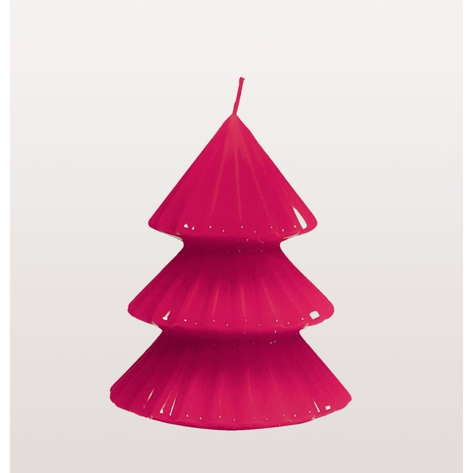 Three Tier Tokyo Tree Candle Pink